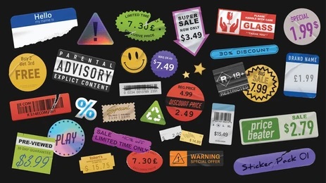 best vinyl sticker printing customer stickers in dubai